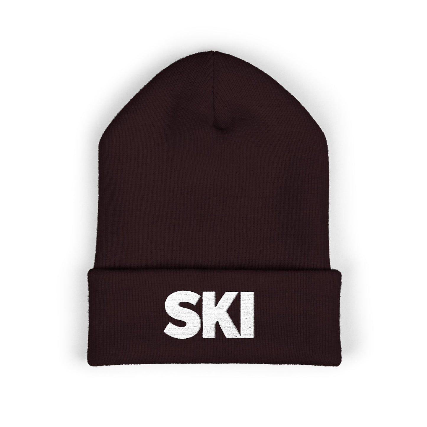 SKI Embroidered — Knit Hat