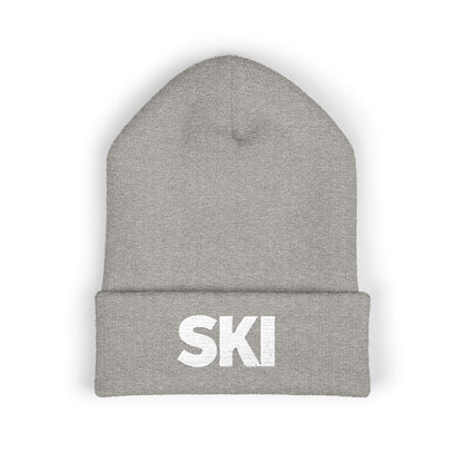 SKI Embroidered — Knit Hat