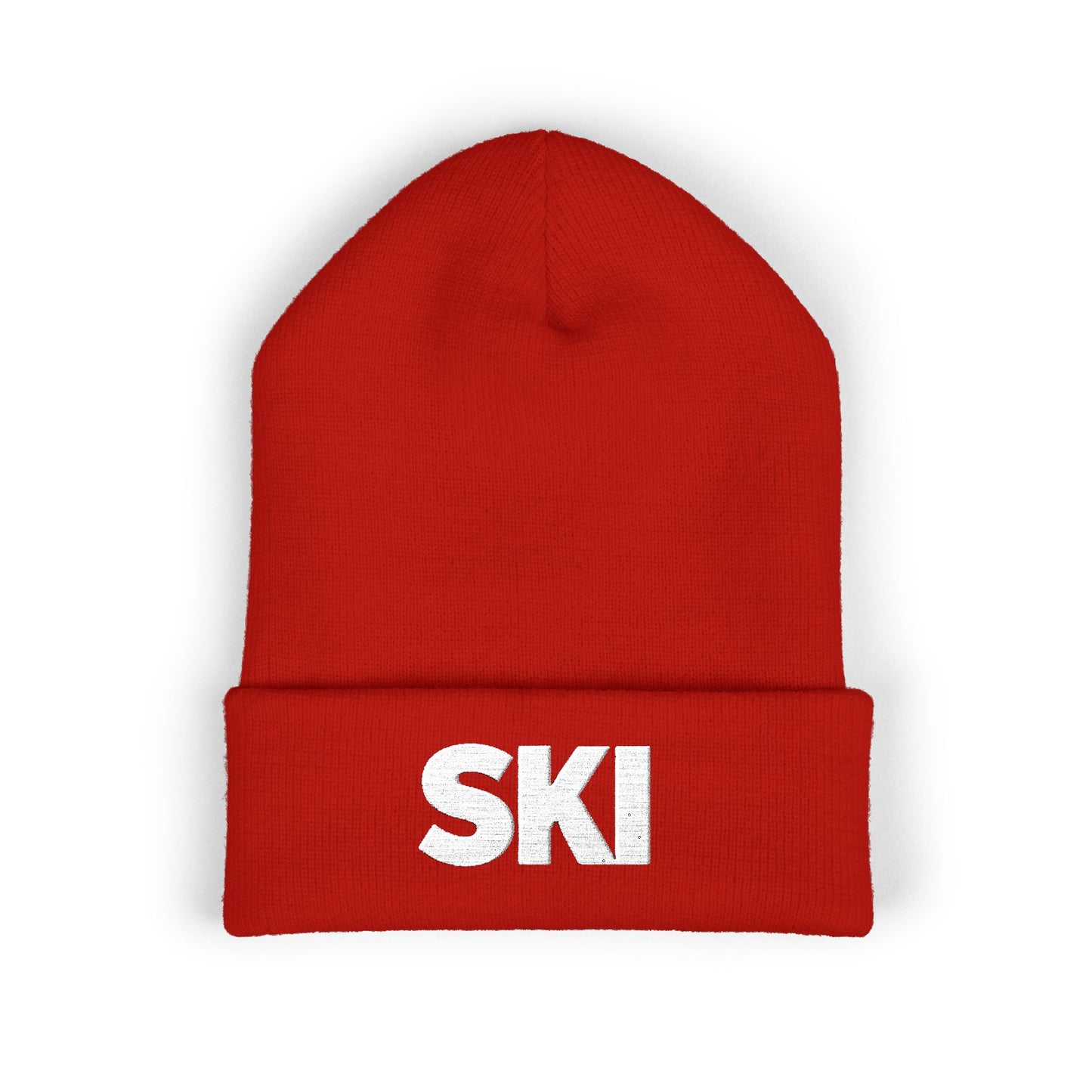SKI Embroidered — Knit Hat