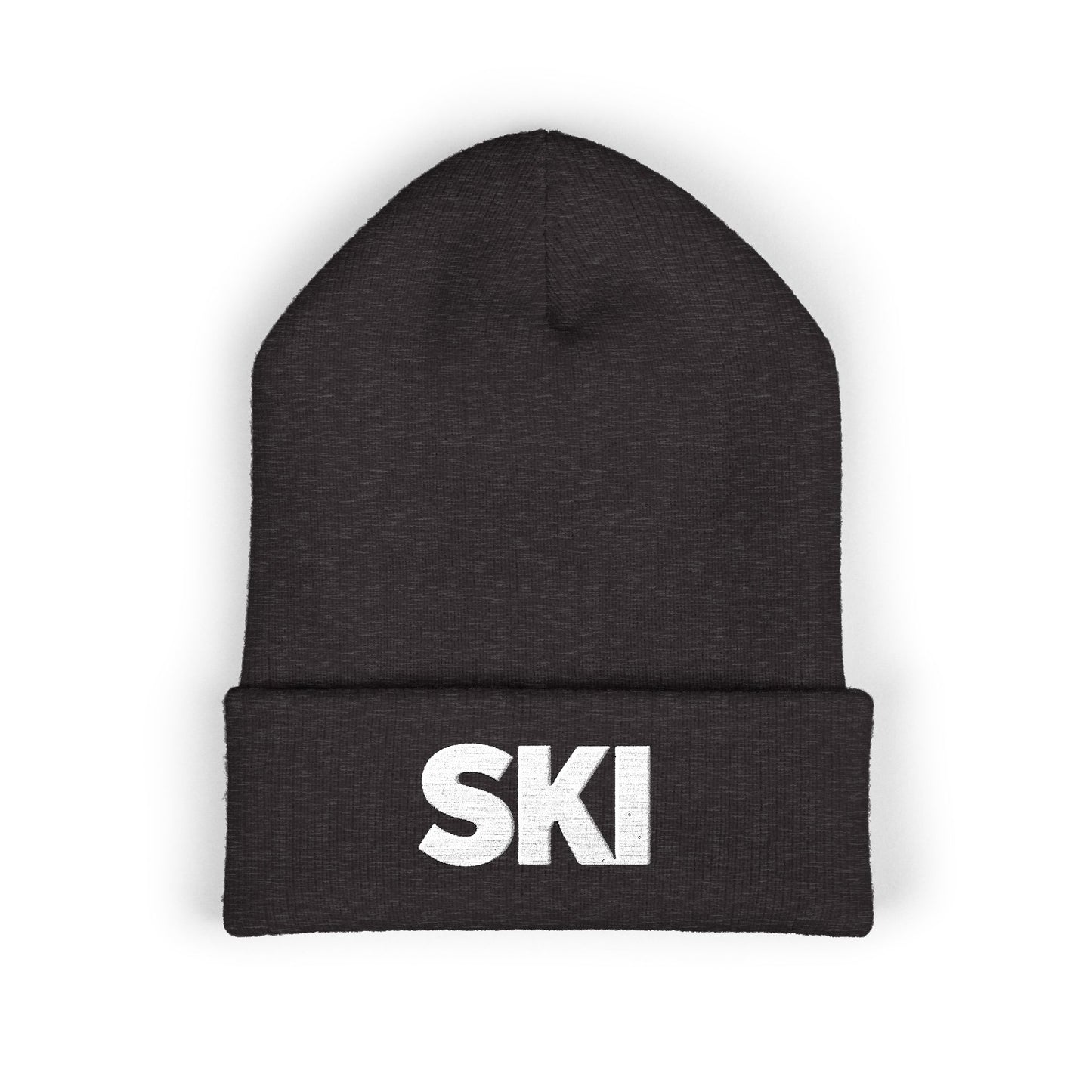 SKI Embroidered — Knit Hat