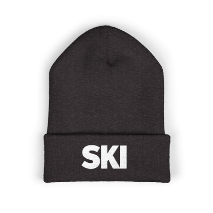 SKI Embroidered — Knit Hat