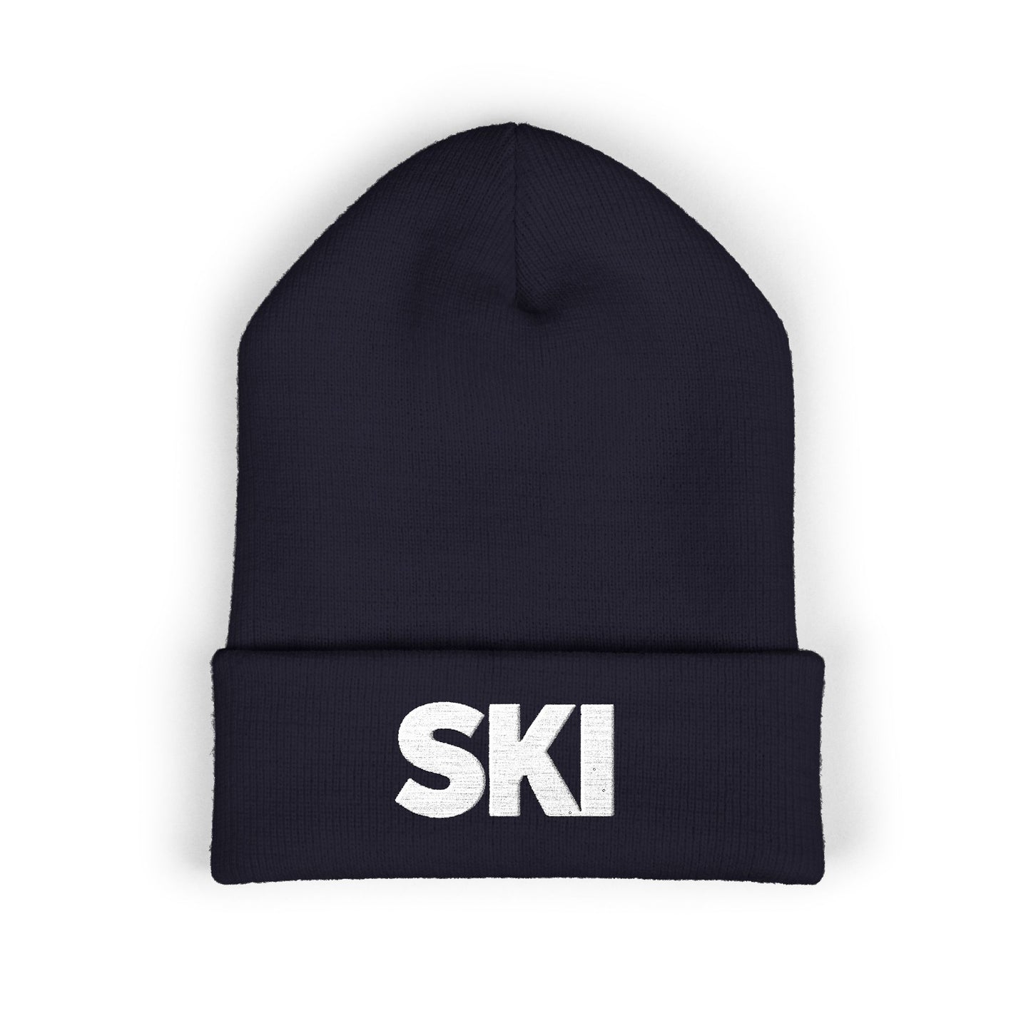 SKI Embroidered — Knit Hat