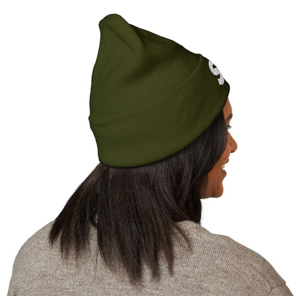 SKI Embroidered — Knit Hat