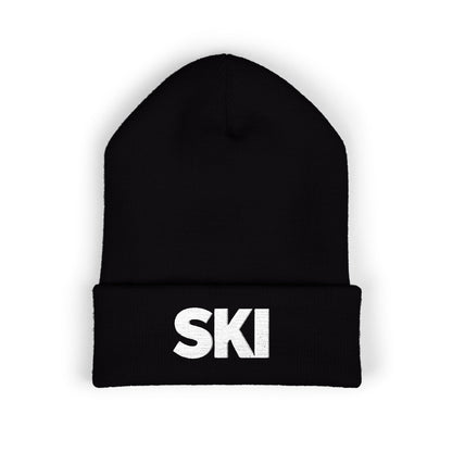 SKI Embroidered — Knit Hat