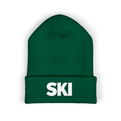 SKI Embroidered — Knit Hat