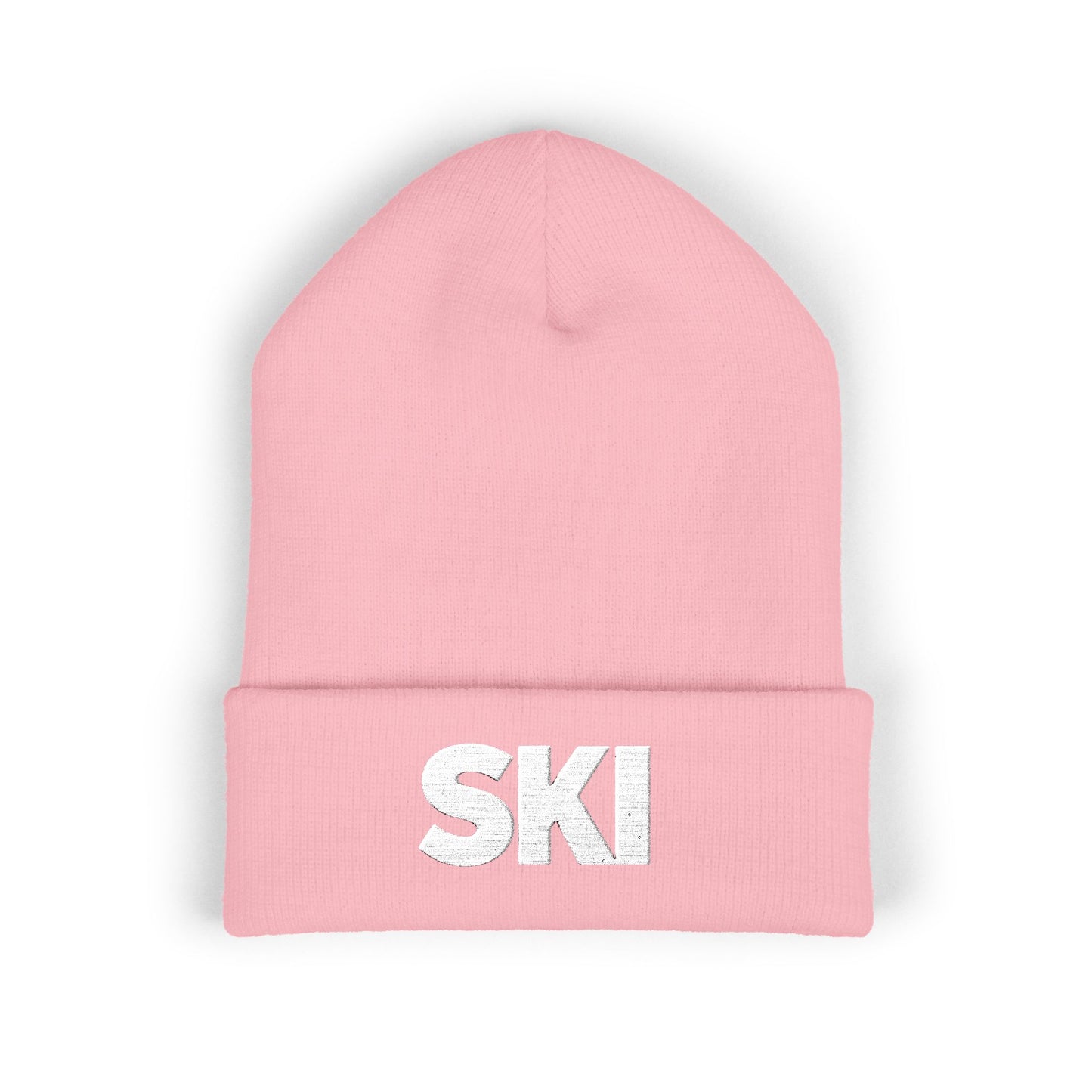 SKI Embroidered — Knit Hat