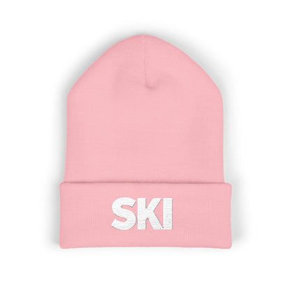 SKI Embroidered — Knit Hat