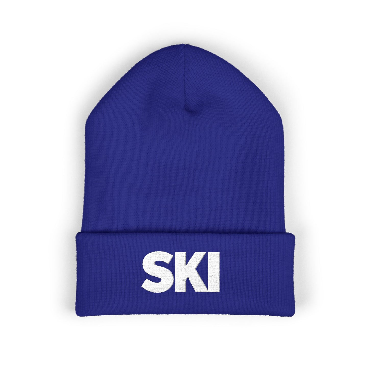 SKI Embroidered — Knit Hat