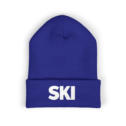 SKI Embroidered — Knit Hat