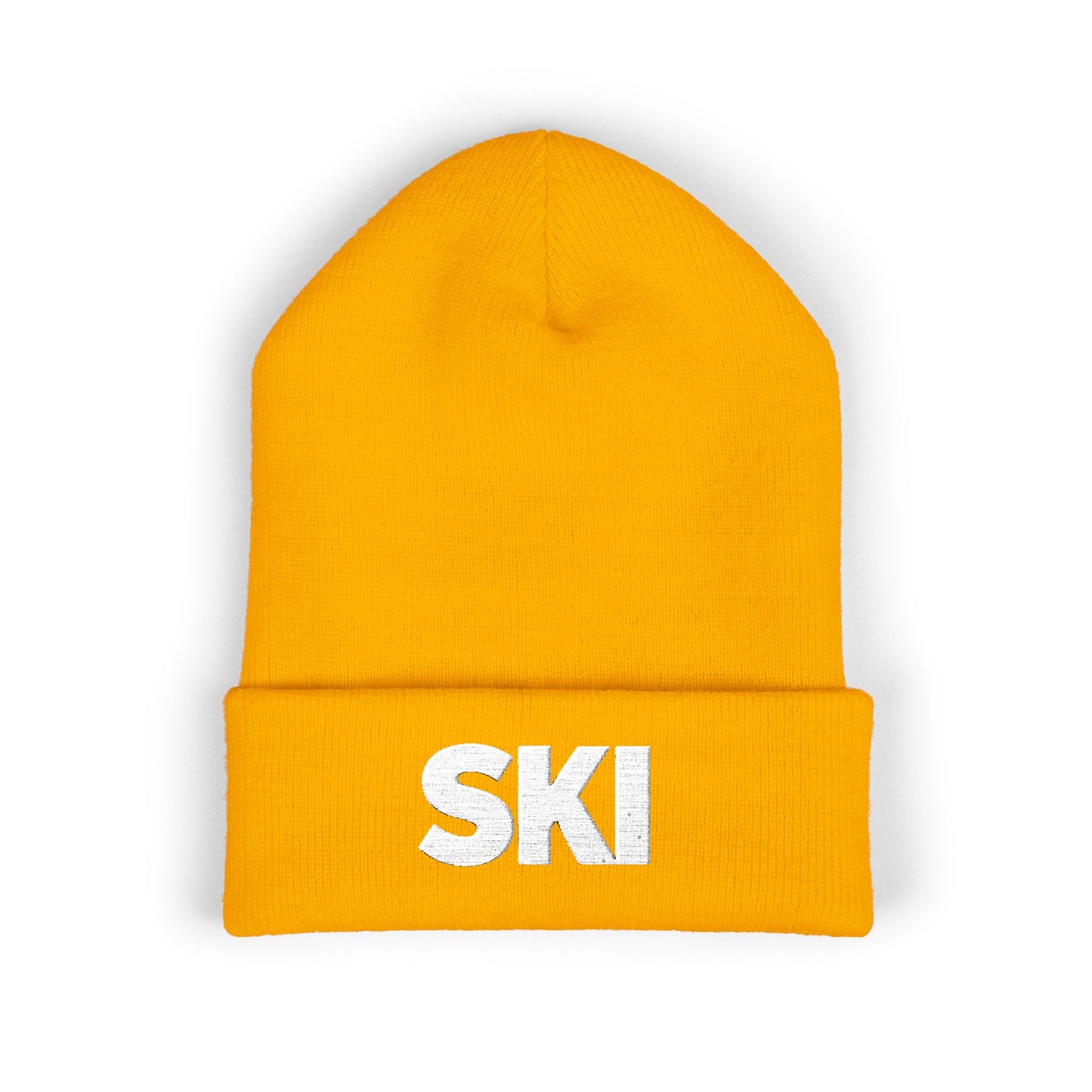 SKI Embroidered — Knit Hat