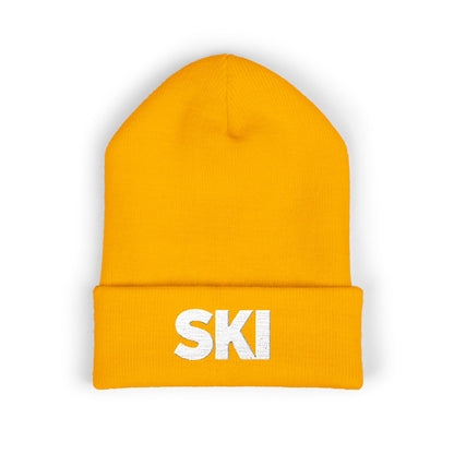 SKI Embroidered — Knit Hat